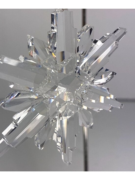 Swarovski Other - Swarovski 2004 Rockefeller Center Crystal Star Ornament Box COA